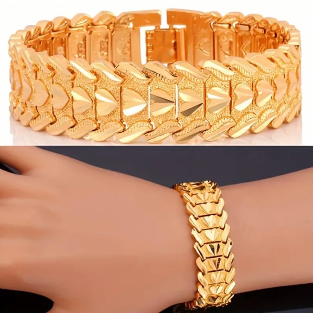 Men’s 18k Gold Plated Bracelet